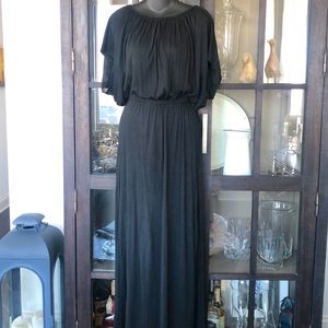 Black maxi dress